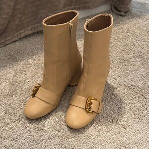 ASOS buckle booties